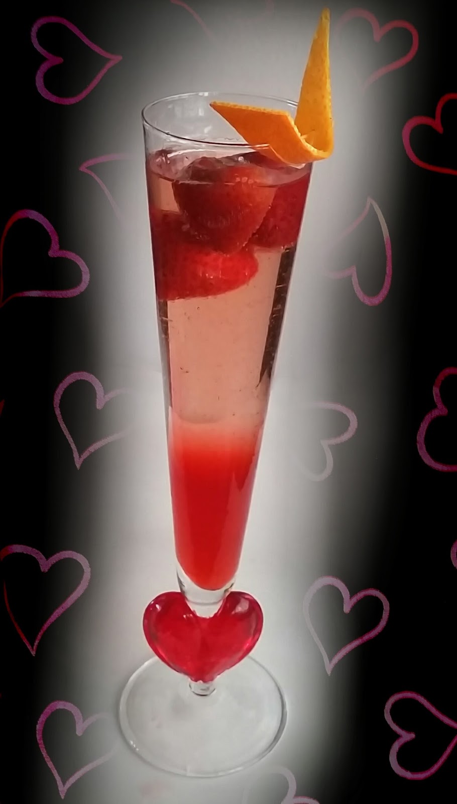 The MARTINI DIVA The Sparkling Heart Cocktail for Valentines Day