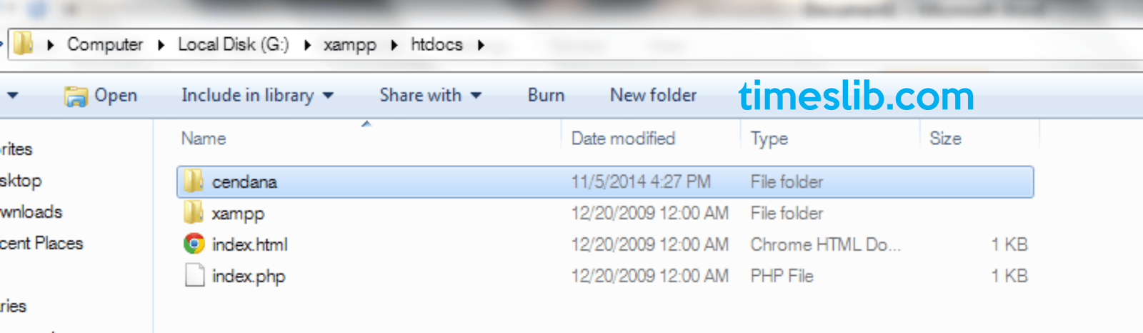 Instal SLiMS Cendana di Windows 7 LENGKAP Instal SLiMS Cendana di Windows 7 LENGKAP