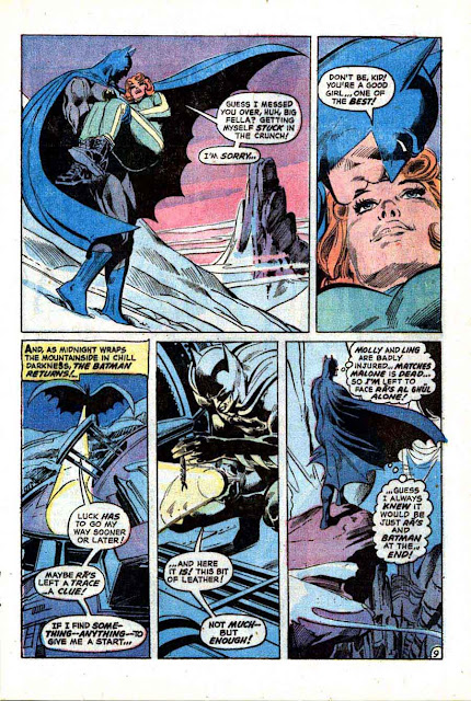 Batman v1 #244 dc comic book page art by Neal Adams Batman v1 #244 dc comic book page art by Neal Adams