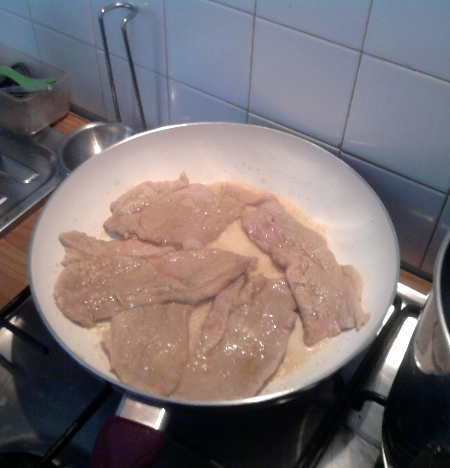 In cucina con Claudia ) Veal escalopes Granma Style (with marsala sauce)