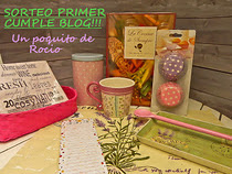 Sorteo Primer Cumple Blog