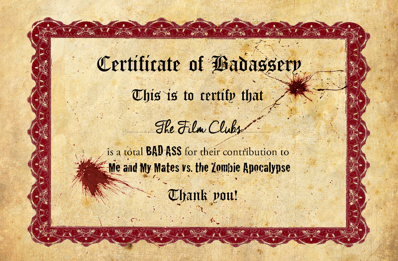 the film clubs google certificate of badassery