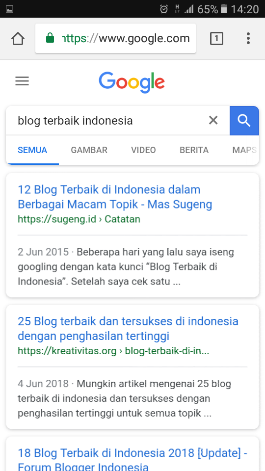 Contoh artikel seo friendly