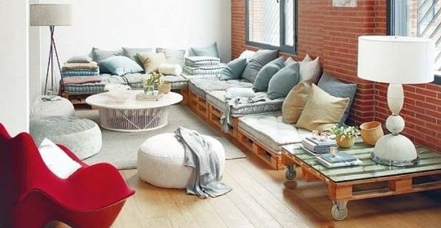 Muebles tarimas y mas: mueblesdepalets revestidos. mobiliario de ...