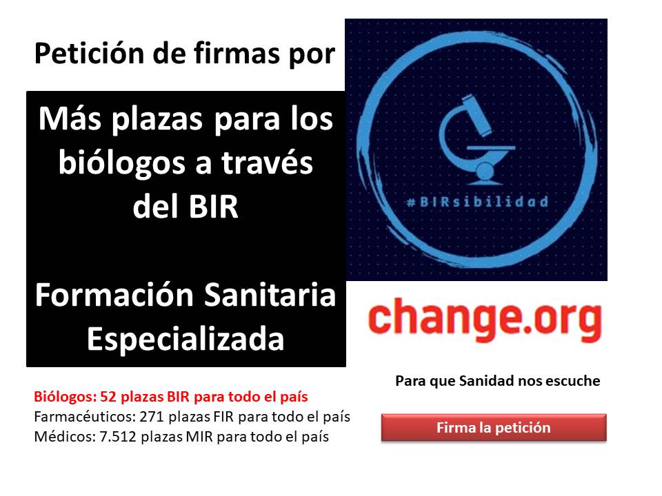 Recogida de firmas para pedir más plazas BIR en FSE en España