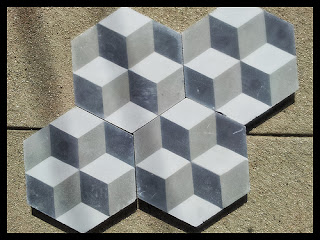 Subtle and complex grey tones are popular color choices for cement tile. Subtle and complex grey tones are popular color choices for cement tile.