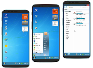 Merubah Tampilan Android Menjadi Windows7 Tanpa Root