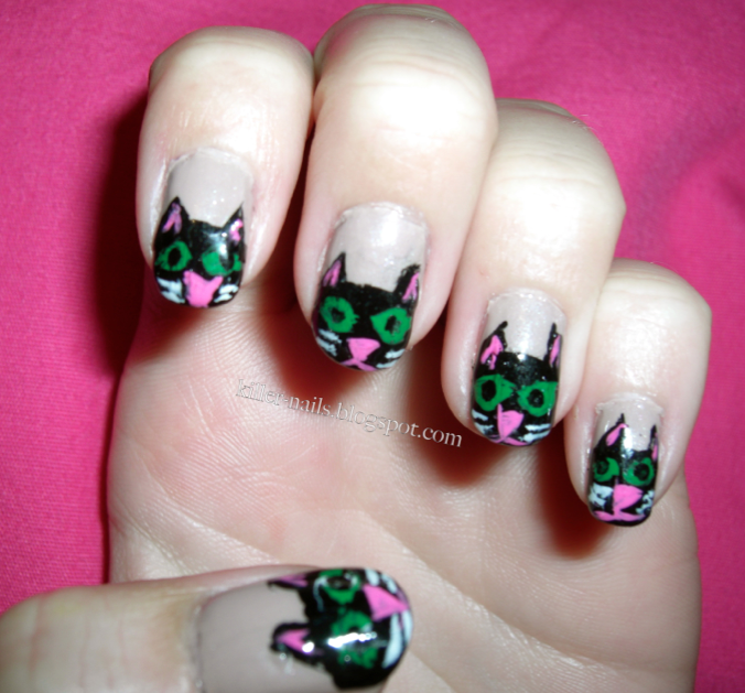 Killer Nails Black Cats
