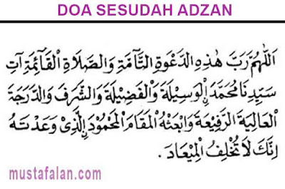 Doa Pendek Sesudah Adzan dan Iqomah Sesuai Sunnah