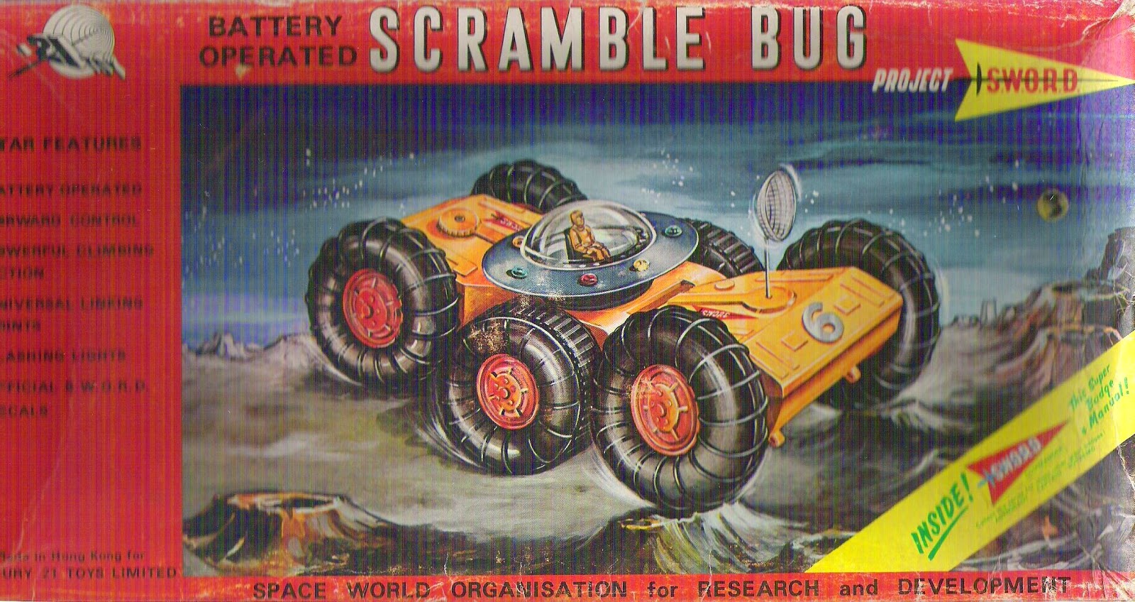 MOONBASE CENTRAL PROJECT SWORD TOY FLEET COMPLETE BOX ART GALLERY