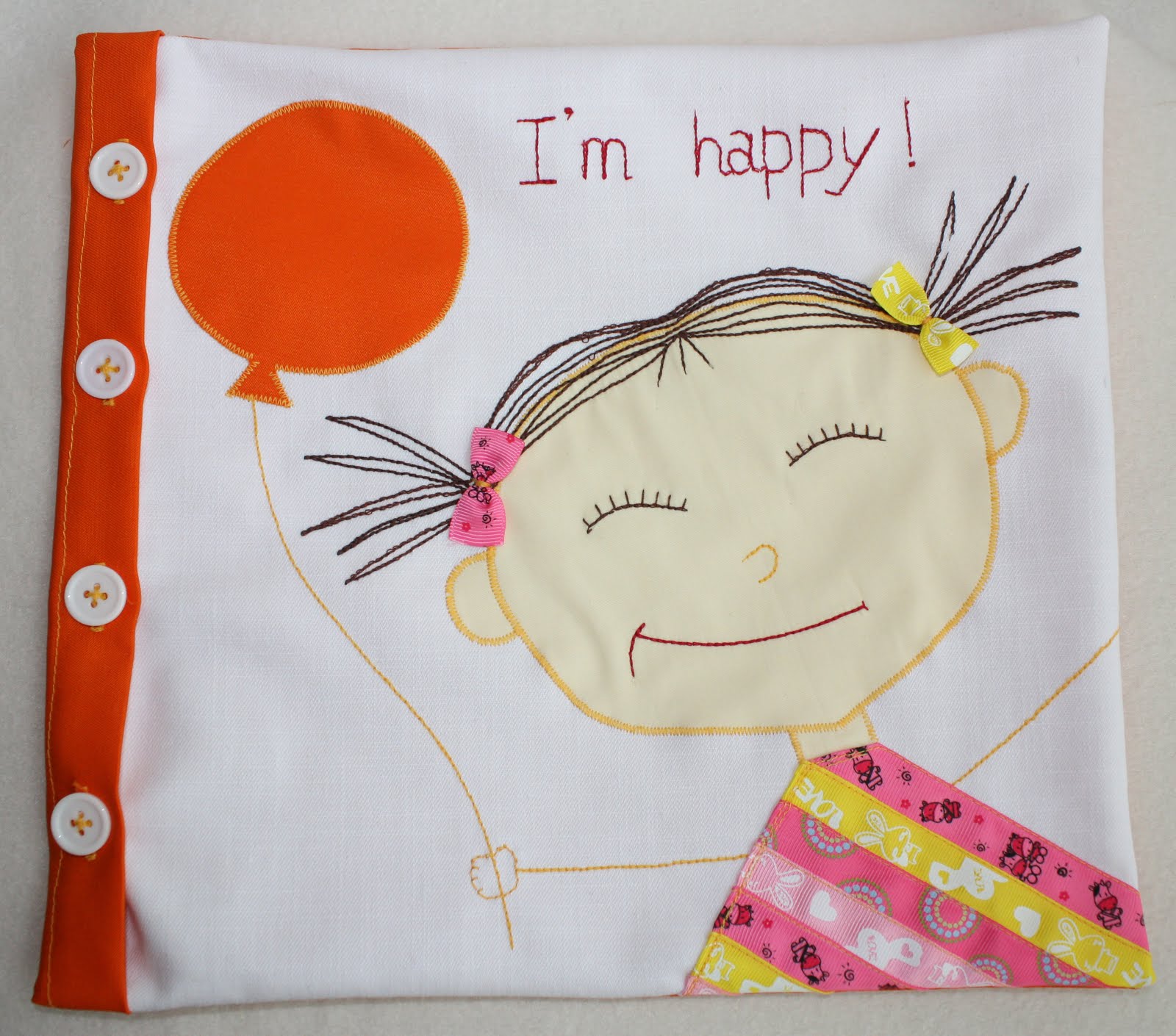 Супельгуд: Подушка для девочки I'm happy