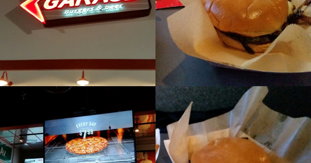 While You Are Dining Garage Burger for Dinner while in Norman, OK