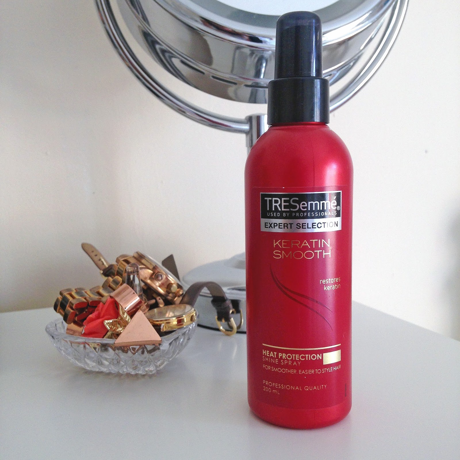 Tresemme Keratin Smooth Heat Protection Shine Spray As Told by Tamara
