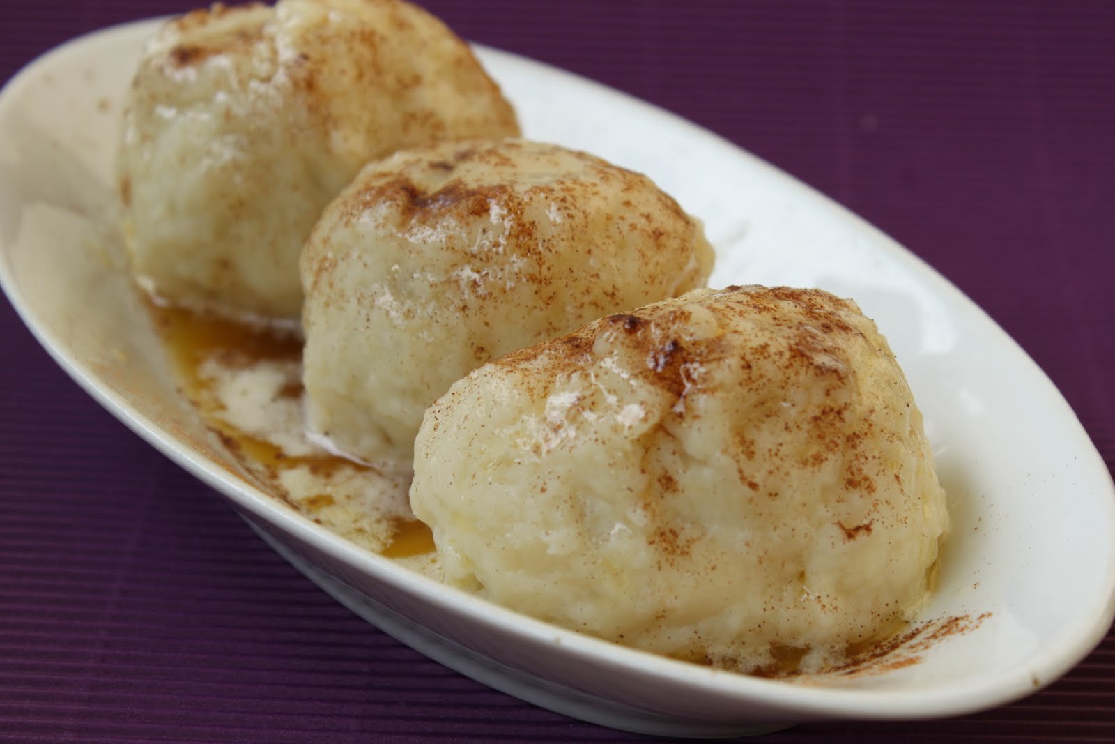 Pots and Frills Sweet Plum DumplingsAll I Eat These Days