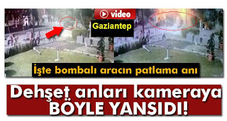 Bombalı saldırı ilk kez bu kadar yakından görüntülendi