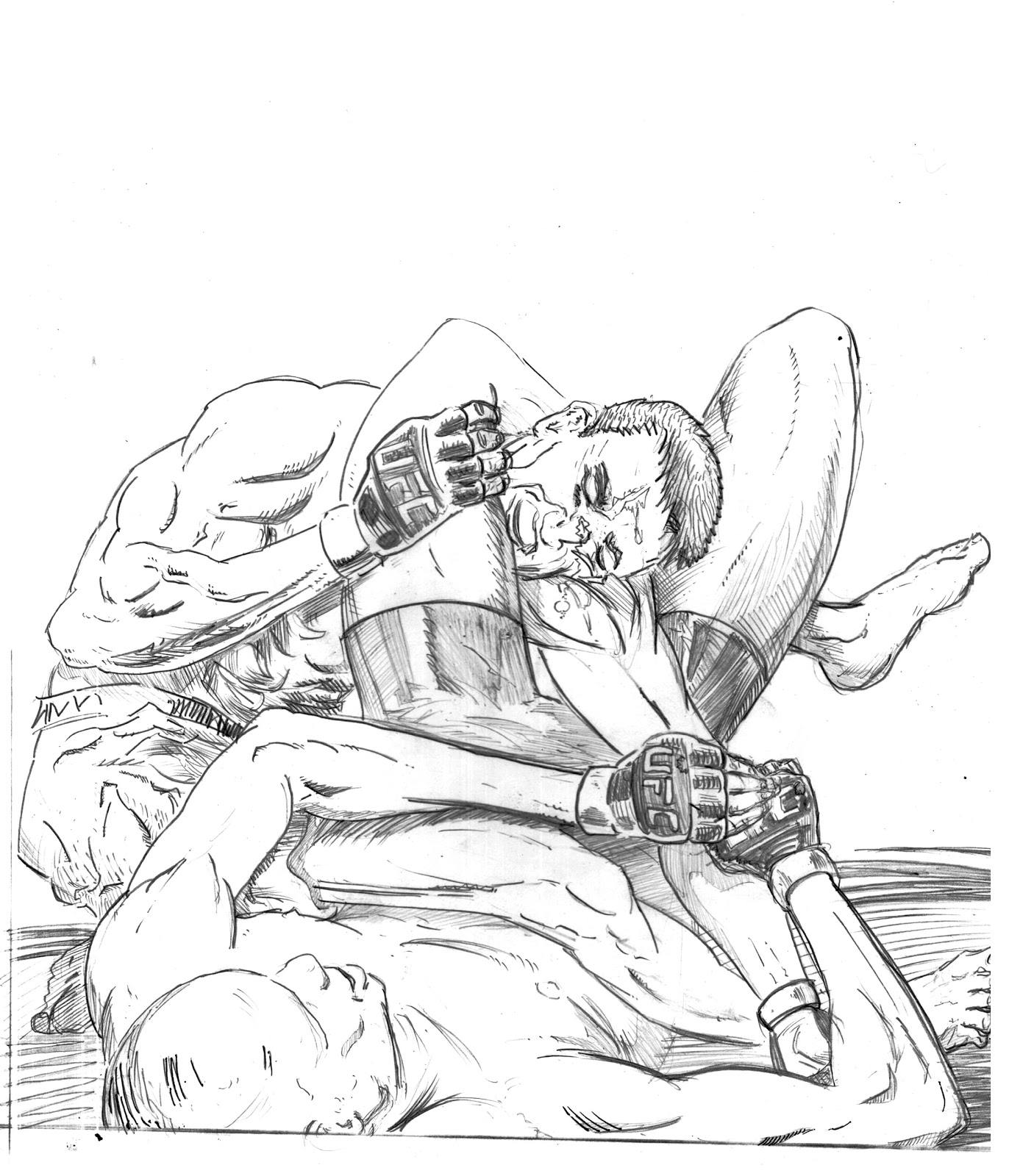 ufc coloring pages - photo #12