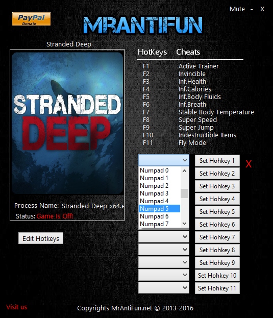Stranded Deep v0.46.00 Yeni Sürüm Trainer Hile Temmuz 2018