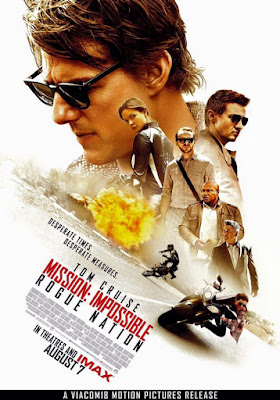 New poster of Tom Cruise starrer "Mission Impossible"  Rogue Nation