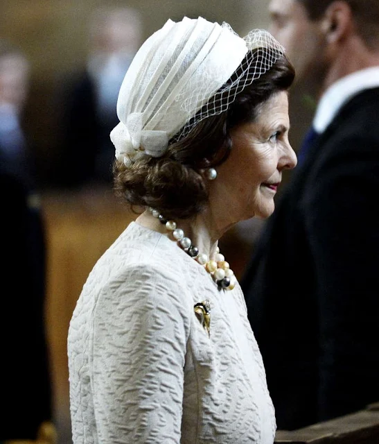 Sweden Royals attend 'Te Deum' service at the Royal Chapel.