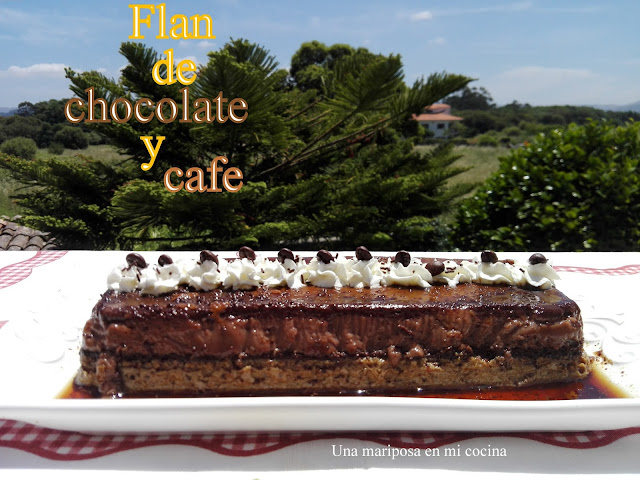 Flan De Chocolate Y Cafe
