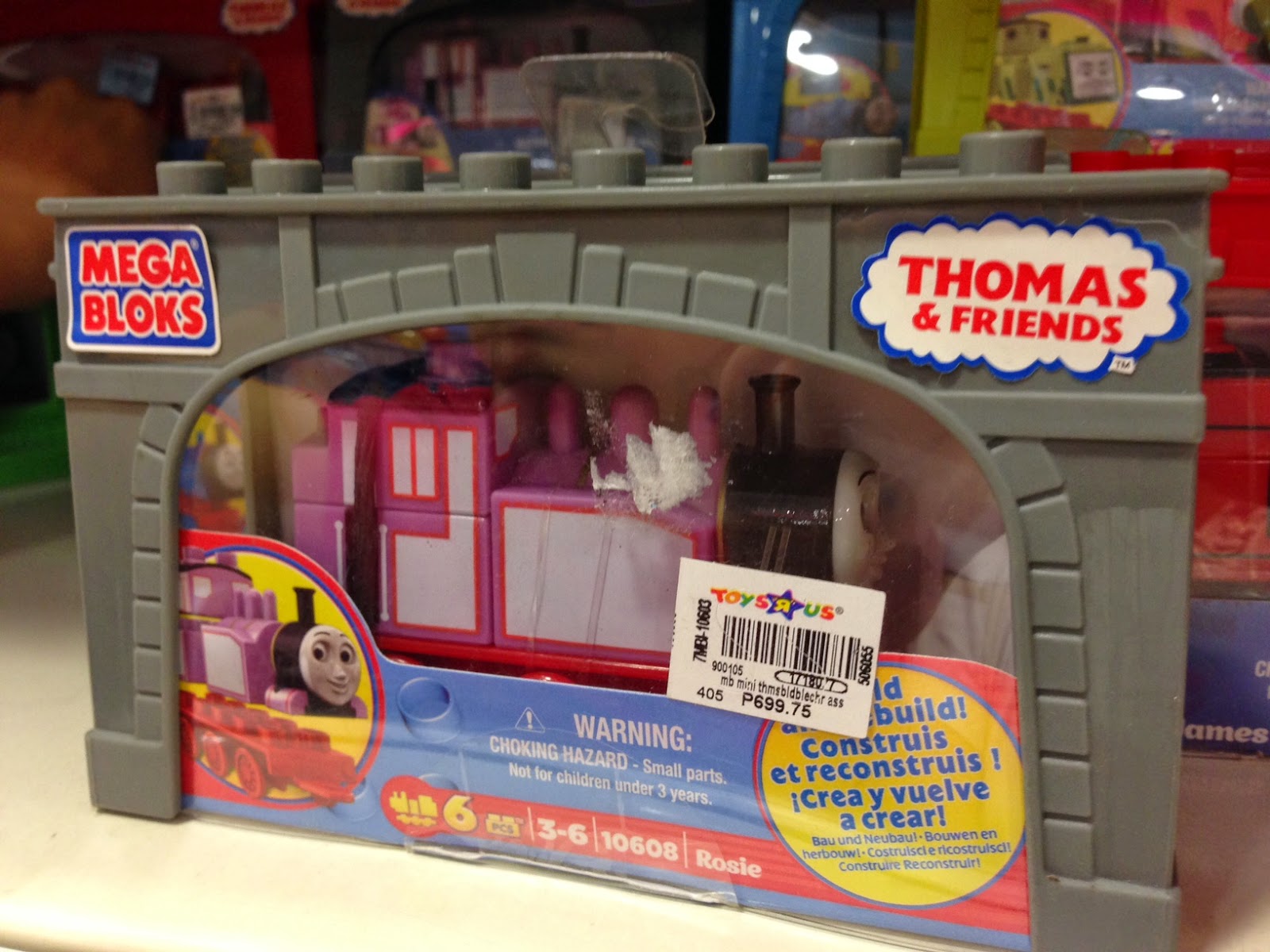 Toy SALE : Thomas & Friends Mega Bloks Rosie at 50% off