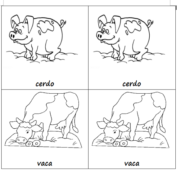 Kids Zone Memoria de Animales de Granja Kids Zone Memoria de Animales de Granja