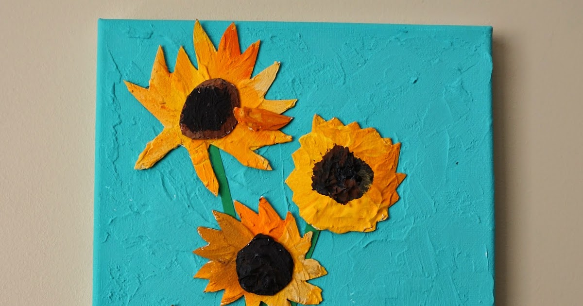 Tournesols Van Gogh Maternelle Bri-coco de Lolo: Les Tournesols de Van Gogh