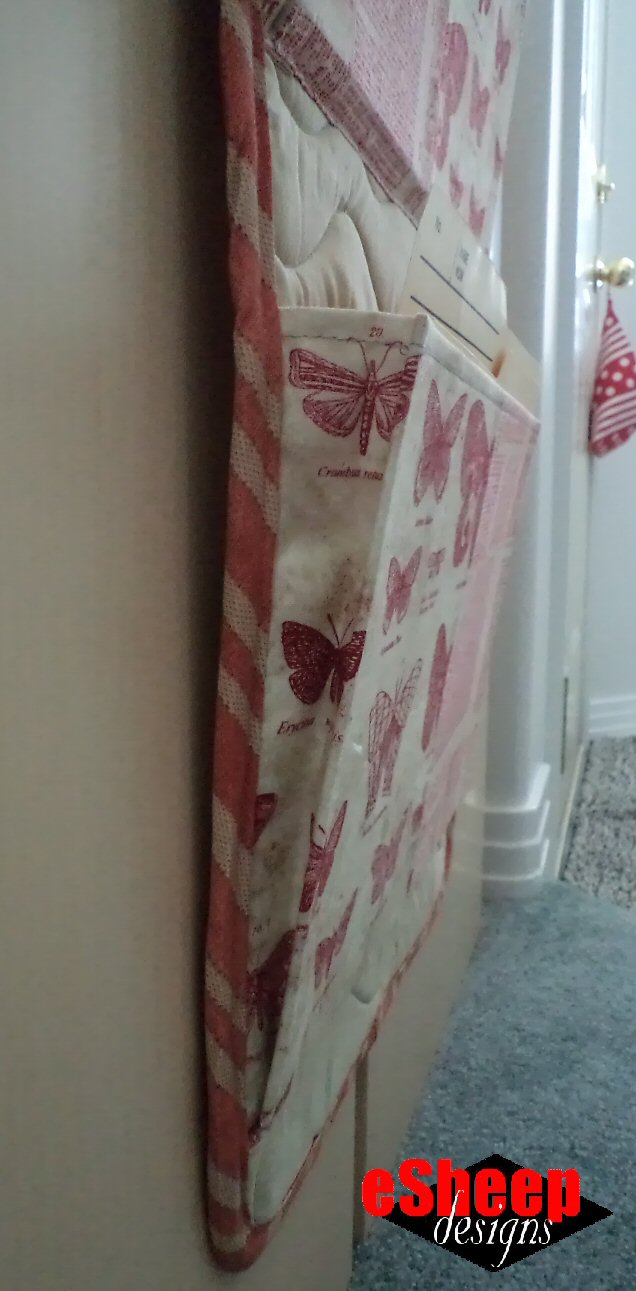 eSheep Designs Customizing a Free Fabric Wall Organizer Pattern