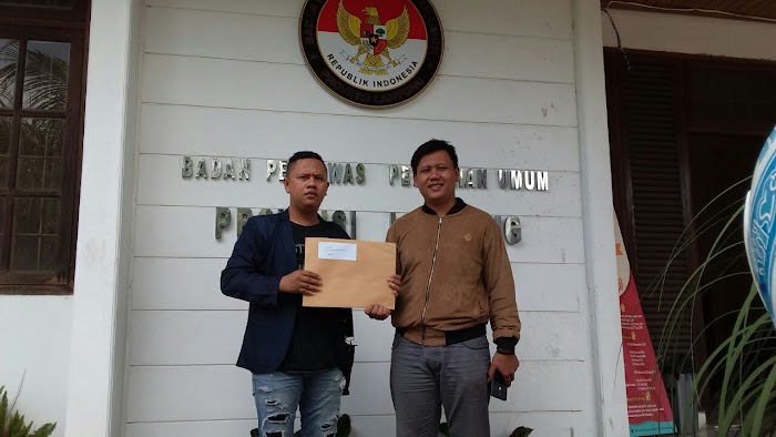 GPN Laporkan KPU Pesawaran ke Bawaslu Provinsi