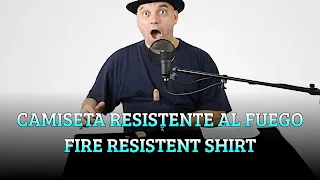 Camiseta resistente al fuego, LIQUIDS DENSITY, Fire resitent shirt