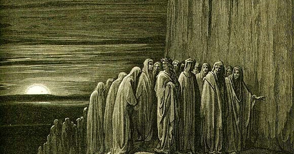 Purgatorio Canto 18 Riassunto •