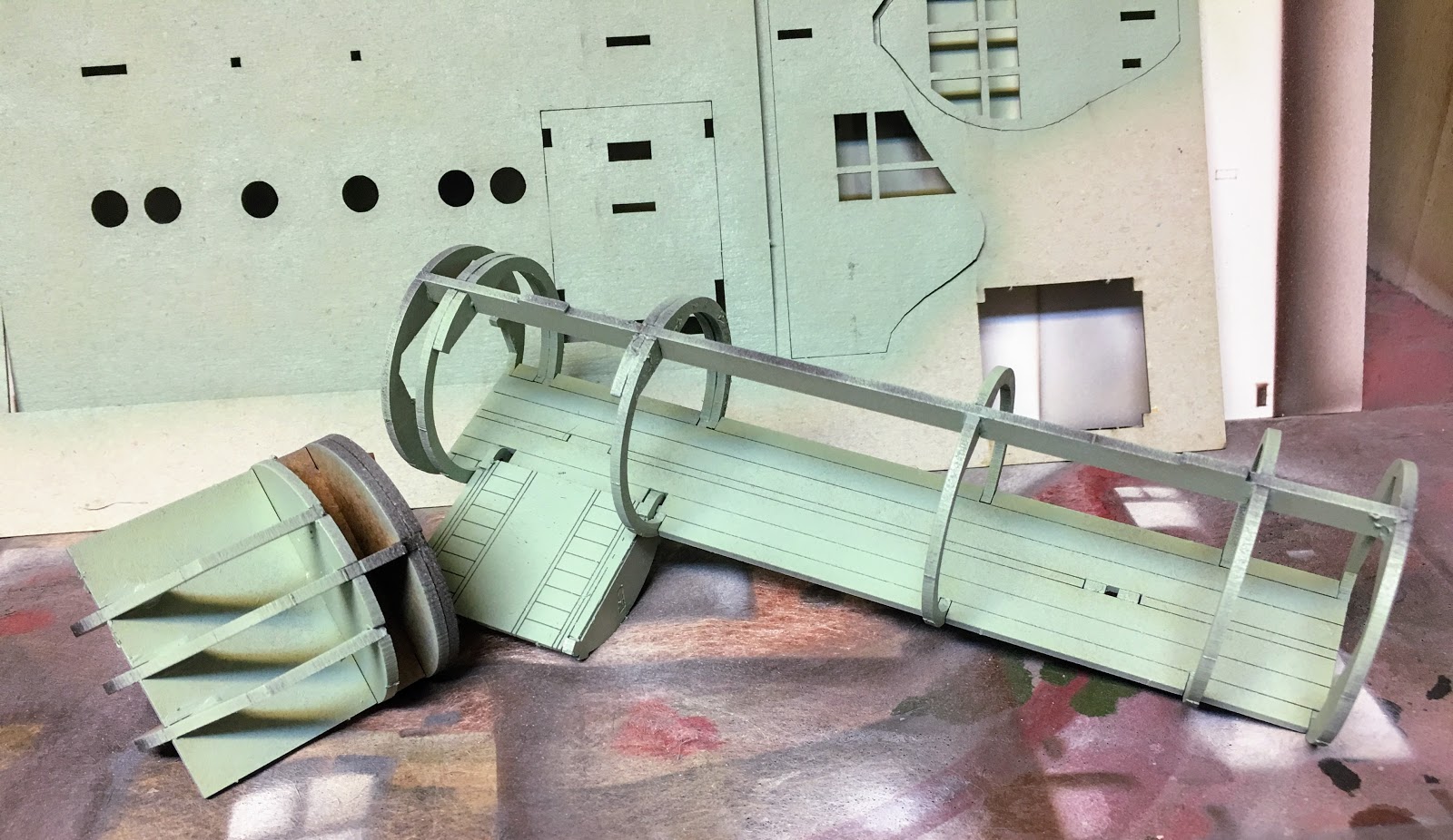 Wargames and Railroads World War II Project Horsa Glider Part II