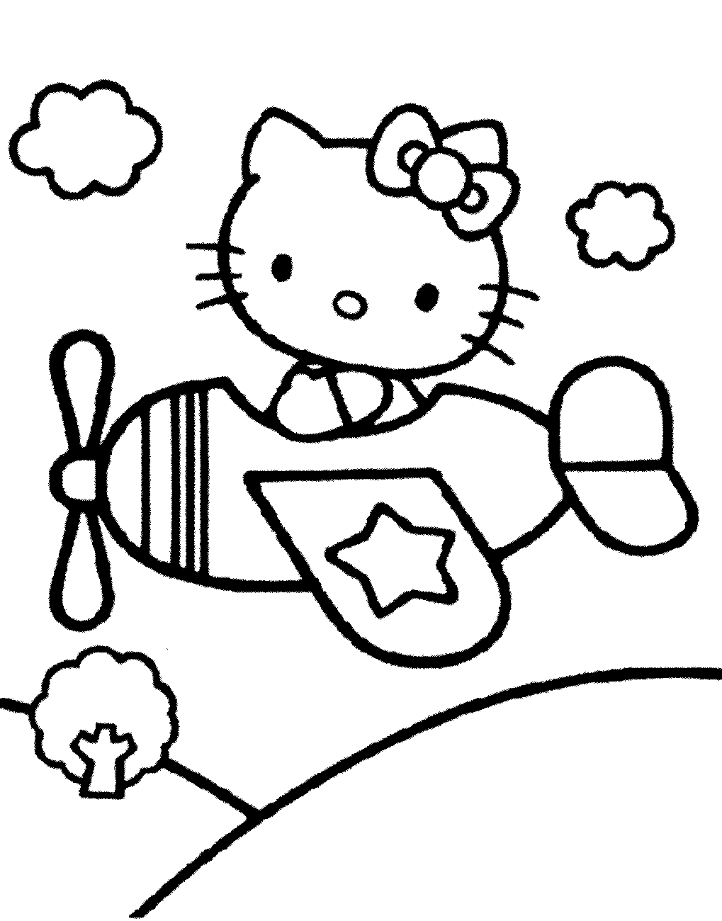 81 Gambar Mewarnai Hello Kitty Cantik Paling Hist