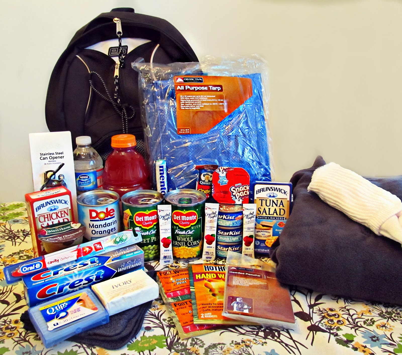 Mr. & Mrs. Hunt Backpacks for the Homeless