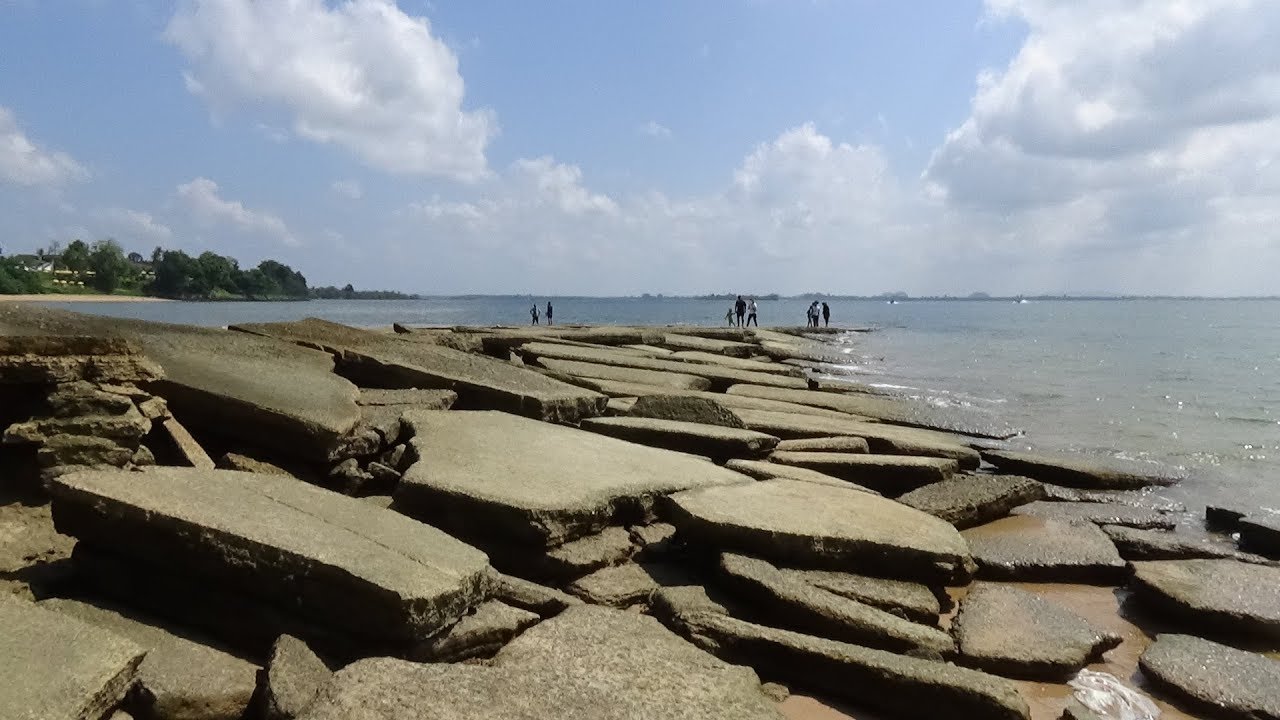 ของโบราณ Fossil Shell Cemetery Krabi Thailand สุสานหอย 75 ล้านปี