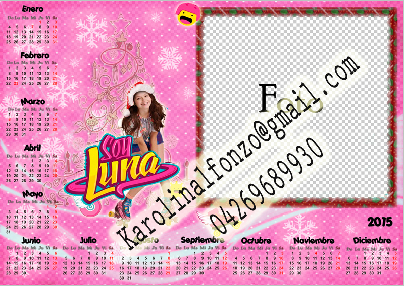 Calendario Soy Luna para imprimir: ¡Organiza tus días con estilo!