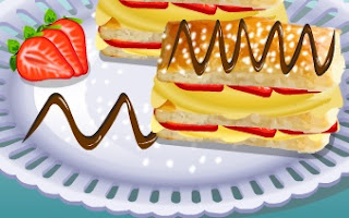 gambar roti lapis stoberi coklat