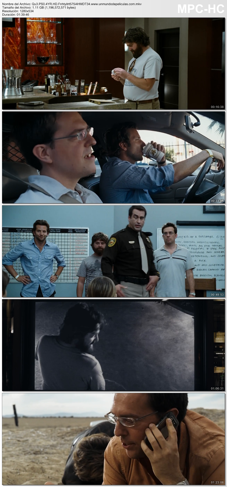 Capturas de la película.