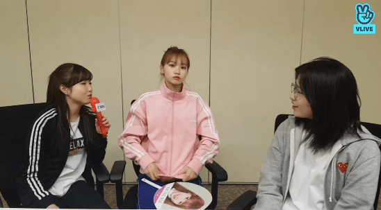 아이즈원 쌈무 김채원 얼굴 크기
