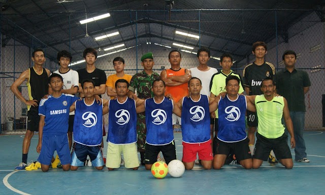 Tim  Futsal Kodim 0726 Sukoharjo Latih tanding