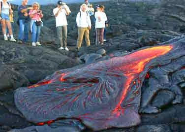 torrente de lava