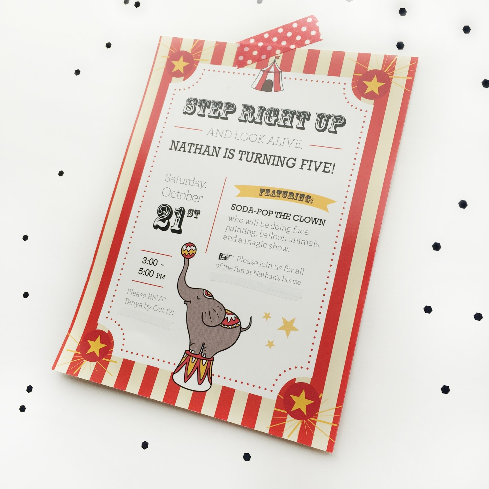 designs by tiffanyco circus