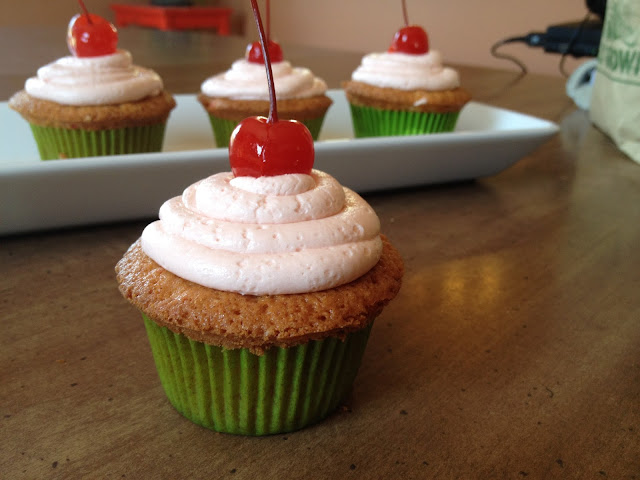 Make Happy Birthday Cupcakes with this Cherry Recipe