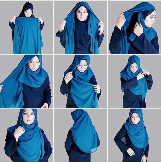 Cara Pakai Tudung Bawal Terkini 2017 Cara Pakai Tudung Bawal Terkini 2017