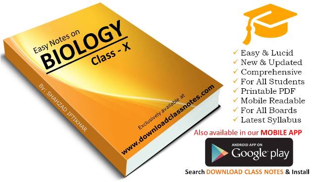 10th Class Biology Notes for FBISE & Punjab Boards 10th Class Biology Notes for FBISE & Punjab Boards