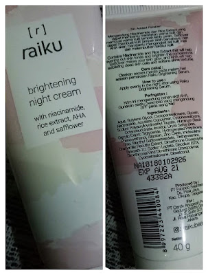 Raiku Beauty Brightening Series