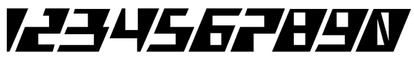 25 Font Racing Untuk Nomor Start Balap