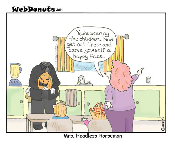 Me, Myself, and Whoever Wants to Join Us: Mrs. Headless Horseman