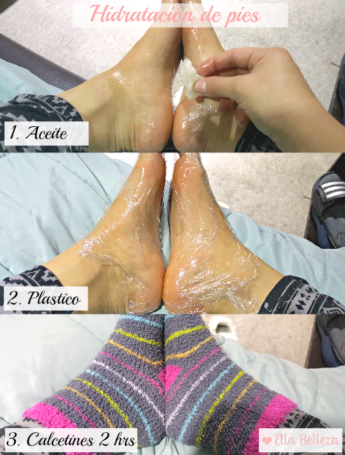 Remedio casero para pies secos