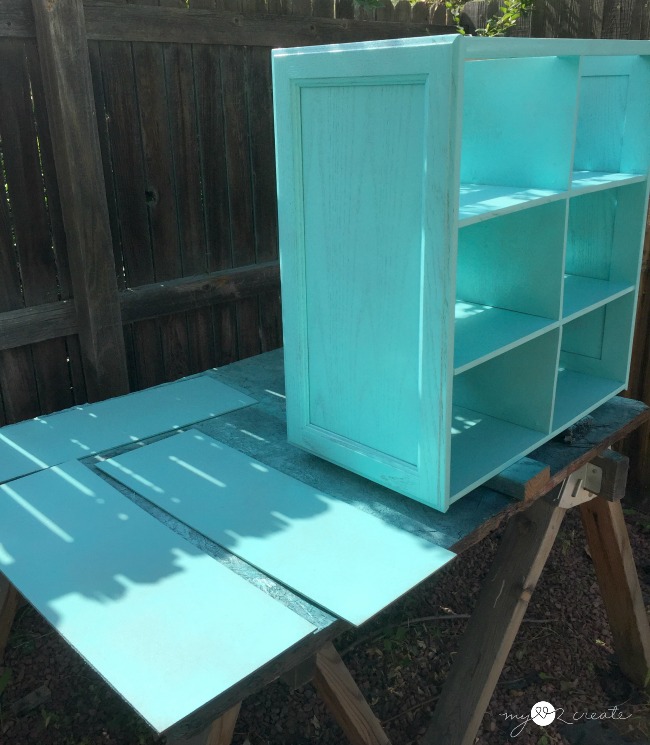 Cubby Shelf made from Cupboard Doors My Love 2 Create